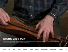 Tablet Screenshot of markgilston.com